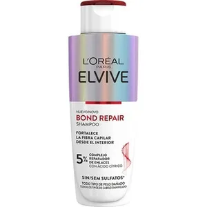 Bond Repair Champú Reparador con Ácido Cítrico sin Sulfatos para Pelo Dañado Elvive