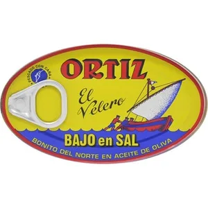 Bonito del Norte en Aceite de Oliva bajo en Sal Ortiz