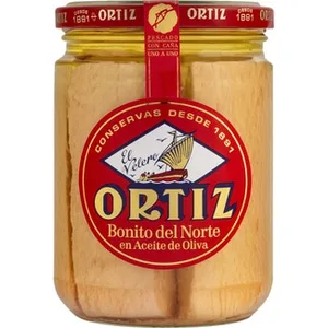 Bonito del Norte en Aceite de Oliva en Lomos  Ortiz 260 G