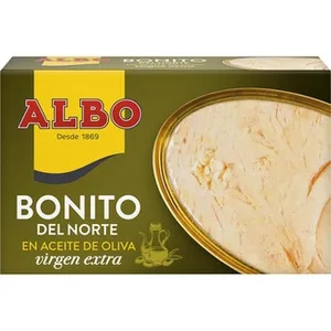 Bonito del Norte en Aceite de Oliva Virgen Extra  Albo 82 G