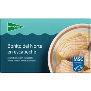 Bonito del Norte en Escabeche  el Corte Ingles 73 G