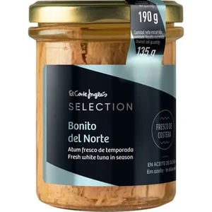 Bonito del Norte Fresco de Costera en Aceite de Oliva  el Corte Ingles Selection 135 G