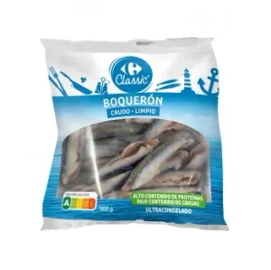 Boquerón Limpio Congelado Carrefour 500 G