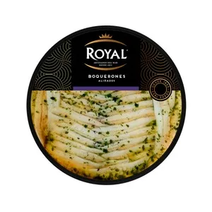Royal Boquerones en Vinagre con Aceite Ajo y Perejil 250 G.
