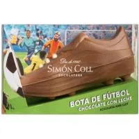 Bota de Fútbol Chocolate Simón Coll, 1 Ud, 150 G
