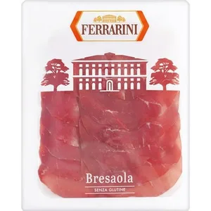 Bresaola Italiana en Lonchas sin Gluten  Ferrarini 90 G