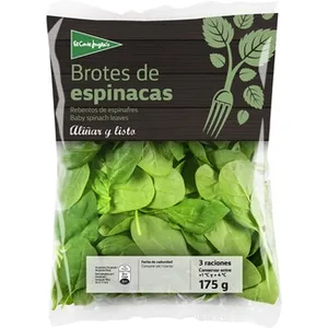 Brotes de Espinacas el Corte Ingles