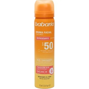 Bruma Facial Refrescante Spf-50 Uso Diario Protección Alta Resistente al Agua Babaria