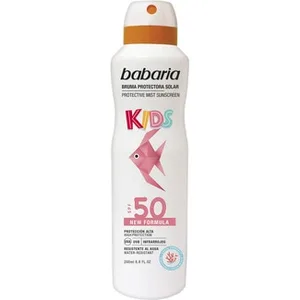 Bruma Protectora Solar Infantil Spf-50 Resistente al Agua Babaria