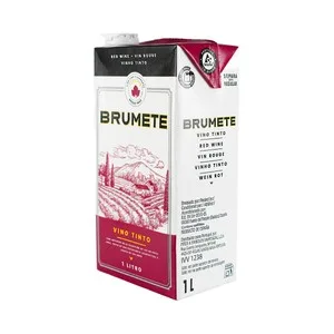 Brumete Vino Tinto Brik 1 L. 1000 ML