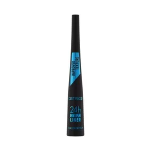Catrice Brush Liner 24h 010 Eyeliner Vegano (perfilador Ojos) Waterproof, con Aplicador de Pincel.
