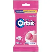 Chicle Bubblemint en Gragea Orbit, Pack 4x14 G