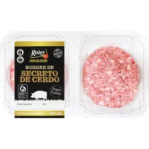Burger con Secreto de Cerdo 240 Gr
