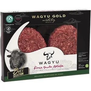 Burger Meat de Vacuno de Raza Wagyu sin Gluten 2 Unidades Santa Rosalia