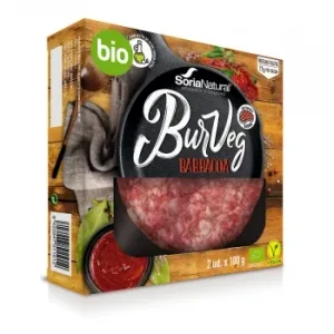 Burveg Barbacoa Ecológico Soria Natural Pack de 2 Unidades de 100 G.