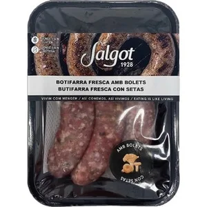 Butifarras Frescas con Setas sin Gluten y sin Lactosa  Salgot 240 G