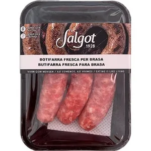 Butifarras Frescas Especial Brasa sin Gluten y sin Lactosa  Salgot 240 G