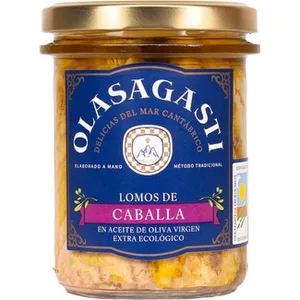 Caballa en Aceite de Oliva Virgen Extra Ecológico Olasagasti