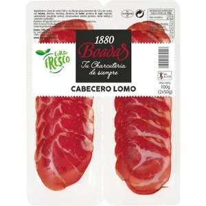 Cabecero de Lomo 2 Unidades 2 X 50 Gr