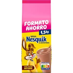 Cacao en Polvo Instantáneo sin Gluten Edición Limitada  Nestle Nesquik 1.5 KG