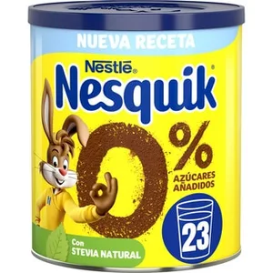 Cacao Instantáneo 0% Azúcares Añadidos con Stevia Natural  Nestle Nesquik 320 G