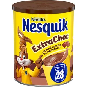 Cacao Instantáneo Sabor Extra Choc sin Gluten  Nestle Nesquik 390 G