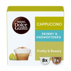 Café Cápsulas Cappuccino Light Nescafé Dolce Gusto 16 Ud.