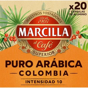 Café Colombia Compatibles con Máquinas Nespresso Marcilla