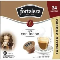 Café con Leche Compatible Dolce Gusto Fortaleza, Caja 24 Uds