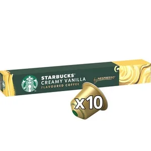 Café con Vainilla Intensidad 5 Compatibles con Máquinas Nespresso Starbucks