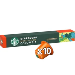 Café Espresso Intensidad 7 Colombia Compatibles con Máquinas Nespresso Starbucks