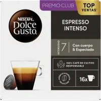 Café Espresso Intenso Nescafé Dolce Gusto, Caja 16 Cápsulas