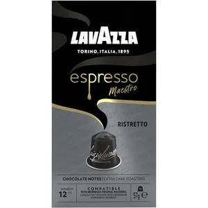 Café Expresso Maestro Ristretto Intensidad 12 Compatibles con Máquinas Nespresso Lavazza