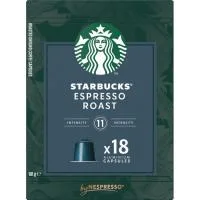 Café Expresso Roast Compatible Nespresso Starbucks, Caja 18 Uds