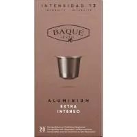 Café Extra Intenso Compatible Nespresso Baqué, Caja 20 Uds