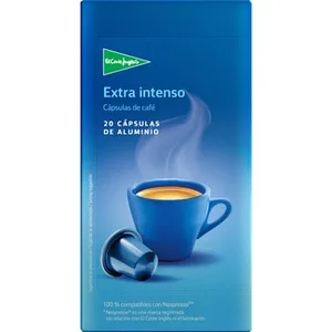 Café Extra Intenso Compatibles con Nespresso el Corte Ingles