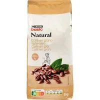 Café en Grano Natural Eroski Basic, Paquete 500 G