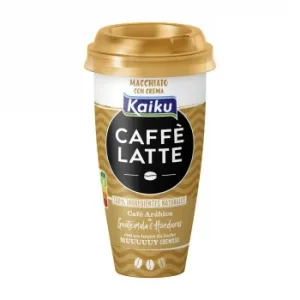 Café Latte con Crema Macchiato Kaiku sin Gluten 230 Ml.