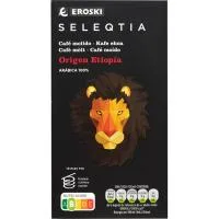 Café Molido Etiopia Eroski Seleqtia, Caja 250 G