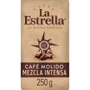 Café Molido Mezcla Intensa  la Estrella 250 G