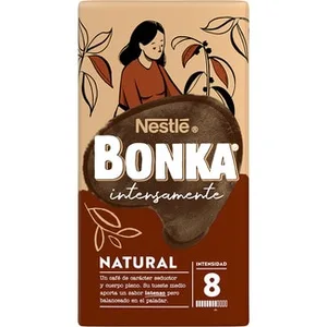 Café Molido Natural de Intensidad 8  Bonka 250 G