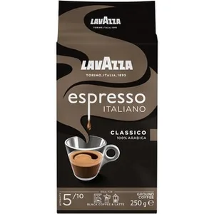 Café Molido Natural Espresso Italiano 100% Arábica Intensidad 5/10  Lavazza 250 G