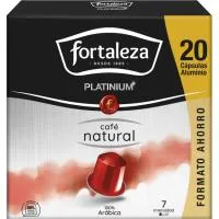 Café Natural Sist. Nespresso Fortaleza Platinum, Caja 20 Uds