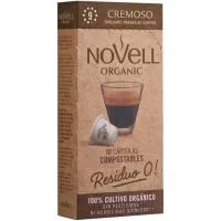 Café Orgánico Cremoso Compatible Nespresso Novell, Caja 10 Uds