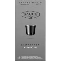 Café Ristretto Compatible Nespresso Baqué, Caja 20 Uds