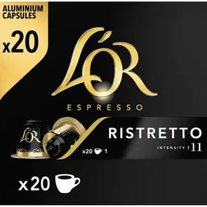Café Ristretto Intensidad 11 Compatibles con Máquinas Nespresso L'or Espresso 0.1 KG
