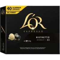 Café Ristrettro Compatible Nespresso L'or, Caja 40 Uds