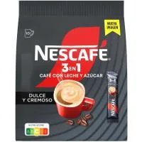 Café Soluble 3en1 Nescafé, Paquete 160 G