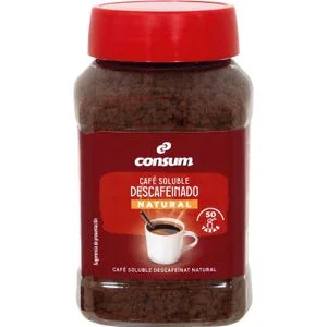 Café Soluble Descafeinado 100 Gr