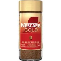Café Soluble Descafeinado Nescafé Gold, Frasco 100 G